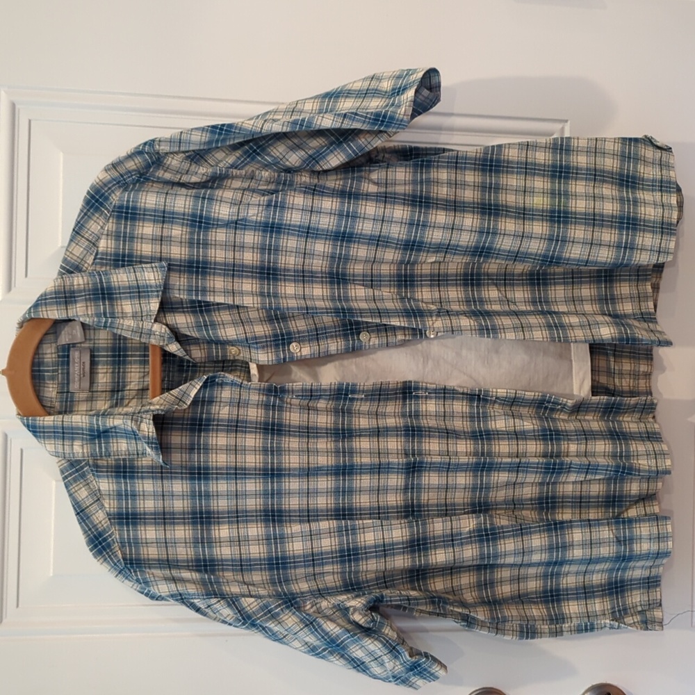 Company One Woman Button Up Shirt with Built In Under Shirt